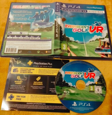 *NEUWERTIG* Everybody's Golf VR (PS4/PSVR, Playstation 2019) Komplett PAL