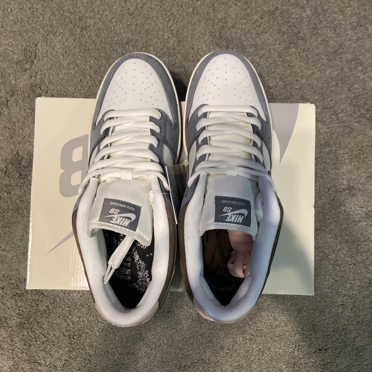Size 10.5 - Nike SB Dunk Low x Yuto Horigome Gray. New! Fast Size 10.5 - Nike SB Dunk Low x Yuto Horigome Gray. New! Fast