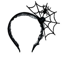 Spinnennetz Haarreifen Horror Haarreif Halloween Karneval Fasching Motto Party