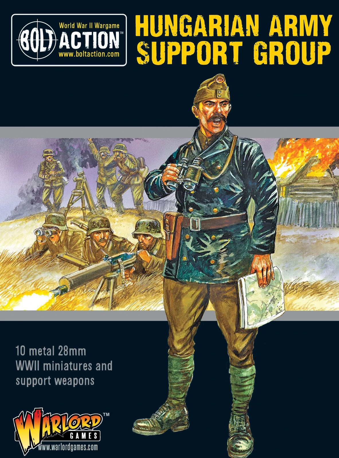 Bolt Action - Hungarian Army support group - Warlord Games