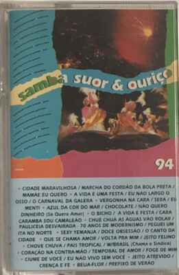Samba, Suor & Ourico '94 Cassette 1995 Somlivre Records