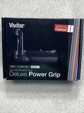 Vivitar Deluxe Power Grip for Canon 7D Mark II VIV-PG-7DMII NEW SEALED