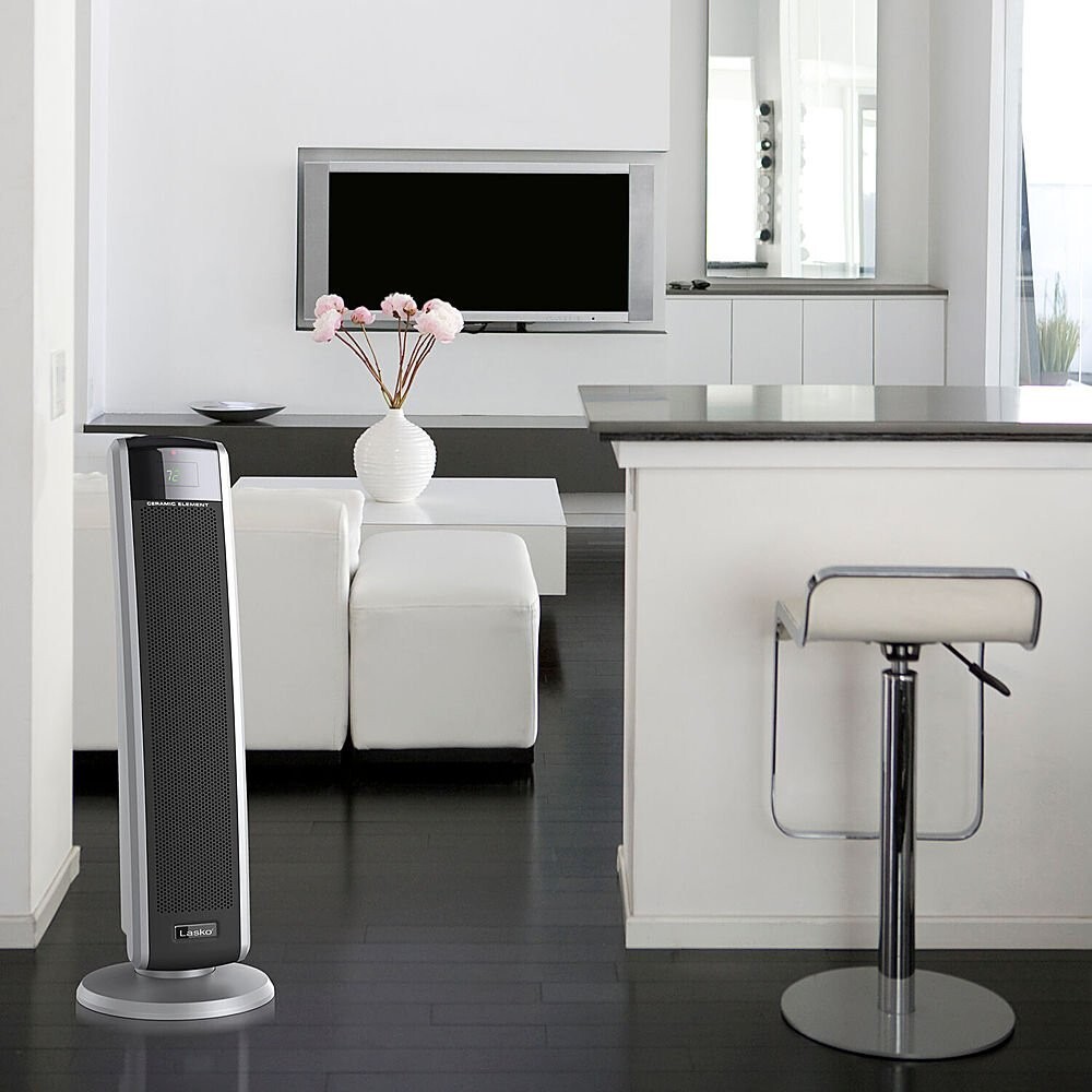LASKO CT32791 CERAMIC TOWER HEATER W/REMOTE CONTROL, BLACK, 32u0026#034;  46013771223 | eBay