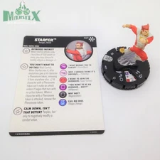 Heroclix Avengers Infinity set Starfox #027 Rare figure w/card!