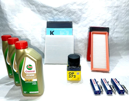 CASTROL 5W30 SMART FORTWO COUPE CONVERTIBLE 451 07> 1.0 PETROL SPARK PLUG CUTTING KIT