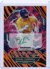 2020 Panini Prizm Draft Picks DANIEL CABRERA Rookie Auto /25 - Detroit Tigers