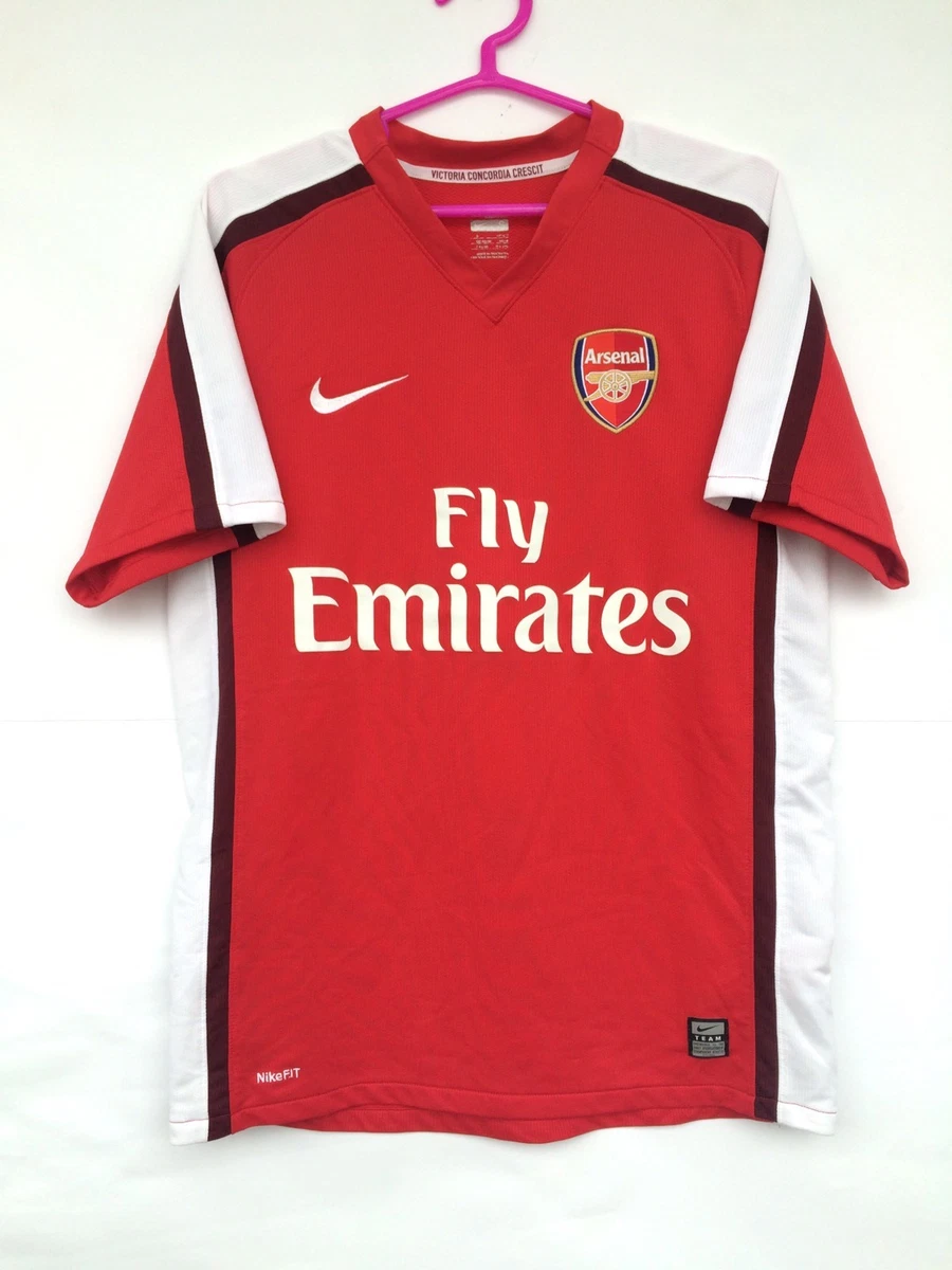 sangre De Verdad desconocido ARSENAL LONDON 2008 2009 NIKE HOME FOOTBALL SOCCER SHIRT JERSEY # 8 NASRI |  eBay