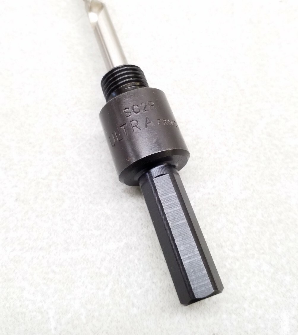 20755 HSM2R Forney 9/16" to 11/8" Ultra Hole Arbor Mandrel 3/8" Shank