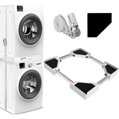 Universal Stapelkit Waschtrockner, verstellbares Stapelrahmen-Kit