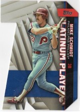 2021 Topps Platinum Players Die Cuts Blue #PDC29 Mike Schmidt Phillies