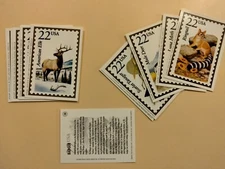 Virginia Supply WILDLIFE AMERICA pack fresh singles 1991 (you pick) free ship