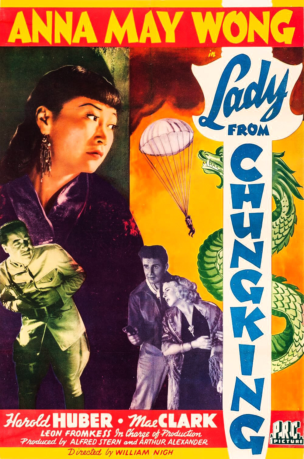 LADY FROM CHUNGKING 1942 Anna May Wong WWII drama mystery movie on DVD