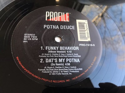 Potna Deuce - Dat's My Potna - 12