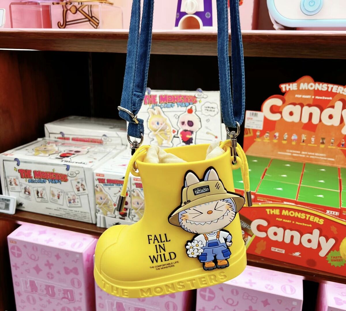 POP MART Labubu The Monsters FALL IN WILD RAIN BOOT Bag | eBay POP MART Labubu The Monsters FALL IN WILD RAIN BOOT Bag | eBay
