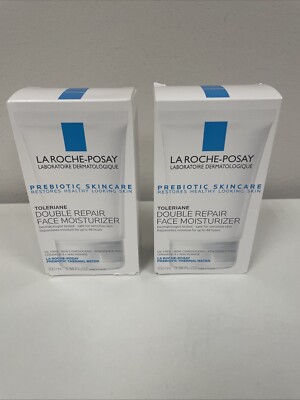 La Roche-Posay Toleriane Double Repair Face Moisturizer - 3.38oz - Lot Of 2