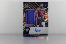 2021-22 PANINI PHILADELPHIA 76ERS /149 1 JERSEY RC AUTO CHARLES BASSEY #207 BB3