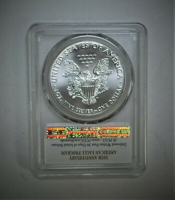 2016 Silver Eagle PCGS MS70 !! First Strike - 30th Anniversary