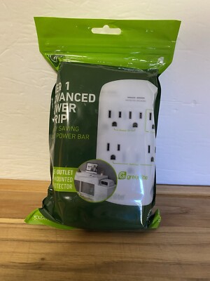 Greenlite 5 Outlet Advanced Power Strip Tier 1 Wall Mount Smart Surge Protector