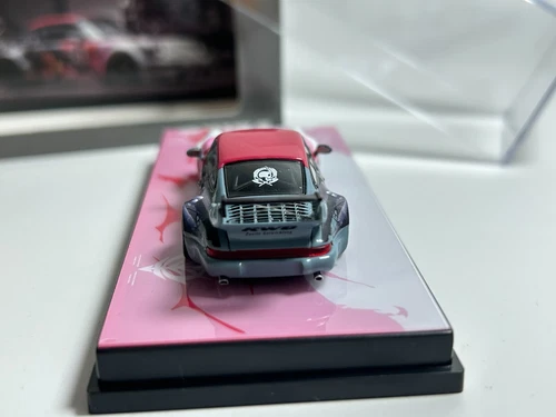 1/64 AKIBA Original Porsche Wide-body RWB 964 High-tail Boutique Alloy Car Model - Picture 5 of 12