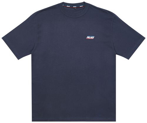 Palace Mens Navy Short Sleeve Cotton Basically A T-Shirt sz