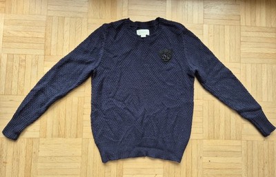 Diesel Woll-Pullover  dunkelblau Jungen Gr. 140 (10 Jahre)
