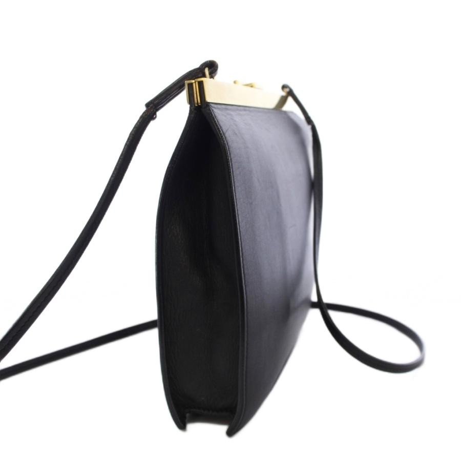 CELINE Phoebe Period Clasp Bag Clasp Mini Shoulder Bag Leather