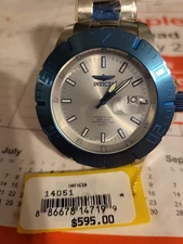 Invicta Men's Pro Diver Silver Dial Stainless Steel Watch 14051