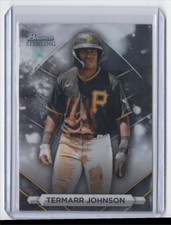 2023 Bowman Sterling Termarr Johnson Pittsburgh Pirates #BSP-73