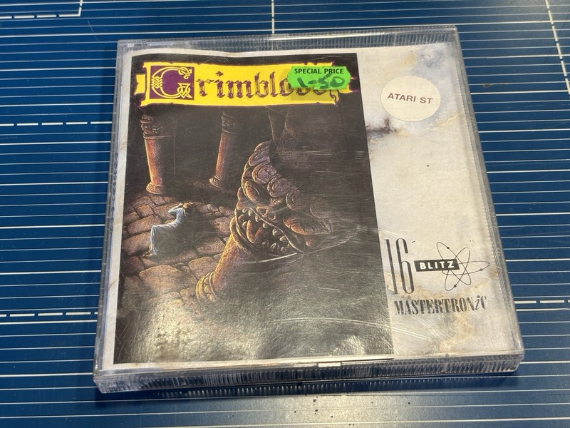 Grimblood : Atari ST : Mastertronic : Grim Blood