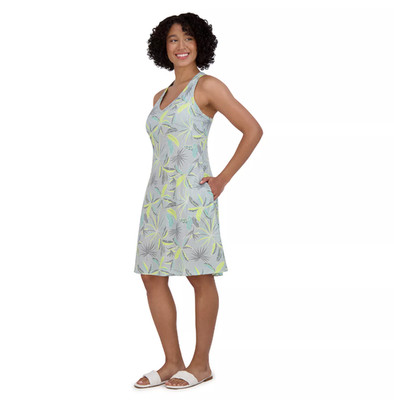 ZeroXposur Mini Dress Women's Small Gray Venture Active Racerback Fit & Flare