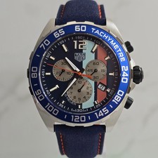 TAG Heuer Formula 1 Gulf Special Edition 43mm Chronograph Watch CAZ101N.FC8243