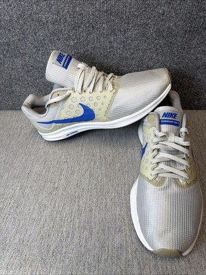 Nike Downshifter 7 852459-003 Men s Size 11 Gray Blue Running Athletic Shoes