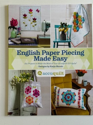 AccuQuilt Anleitung Heft English Paper Piercing Made Easy - Neu - 48 Seiten