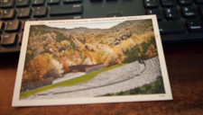 Cherokee, N.C. Post Card Mountainside Theatre In Autumn 1940s