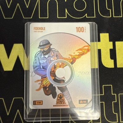 2025 Bo Jackson Battle Arena  Foxhole De Aron  Fox Fire  Tracks SSP Battlefoil