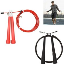 2 pack 10ft Jump Rope Workout Fitness Speed Adjustable Length Bearing Weighted