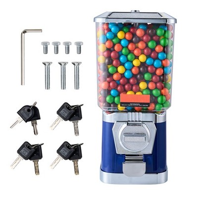 Uimoso 17-Inch Candy Vending Machine with 25-Cent Coin Dispenser