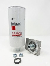 Fs1000 Fleetguard Fuel Filter Remote Mounting Base 4770 24770 1r-0749 1r-0750