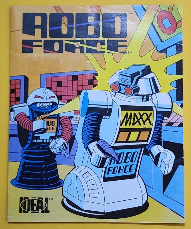 Vintage 1984 Ideal/CBS Toys ROBO FORCE Mini Comic Book