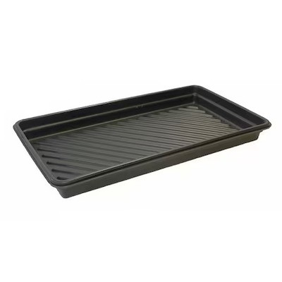 Ultratech 1034 Spill Tray, 18 Gallon Spill Capacity, Polyethylene, 36 In L X 24