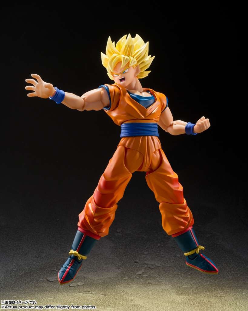 Figurine Dragon Ball Z - Super Saiyan Son Goku - The Games Begin S.H.Figuarts