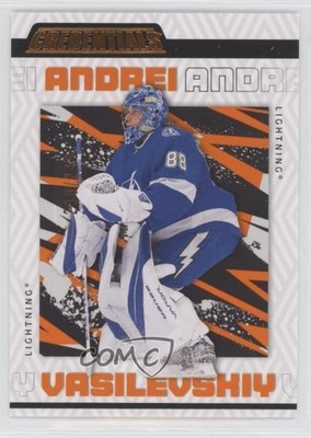 2023-24 Upper Deck Credentials Orange 230/249 Andrei Vasilevskiy #81 1r7x