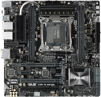 Asus X99-M WS/SE x99 Sockel 2011-3  Mainboard mit Blende