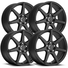 4 Raceline 131b Evo 17x7.5 5x1005x4.5 40mm Satin Black Wheels Rims 17 Inch 4 Raceline 131b Evo 17x7.5 5x1005x4.5 40mm Satin Black Wheels Rims 17 Inch
