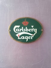 Carlsberg Larger  Pump Badger Brass
