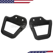 For 1993-2002 Gm Camaro Firebird Black Ebony Slotted Seat Belt Guide Loops Pair For 1993-2002 Gm Camaro Firebird Black Ebony Slotted Seat Belt Guide Loops Pair
