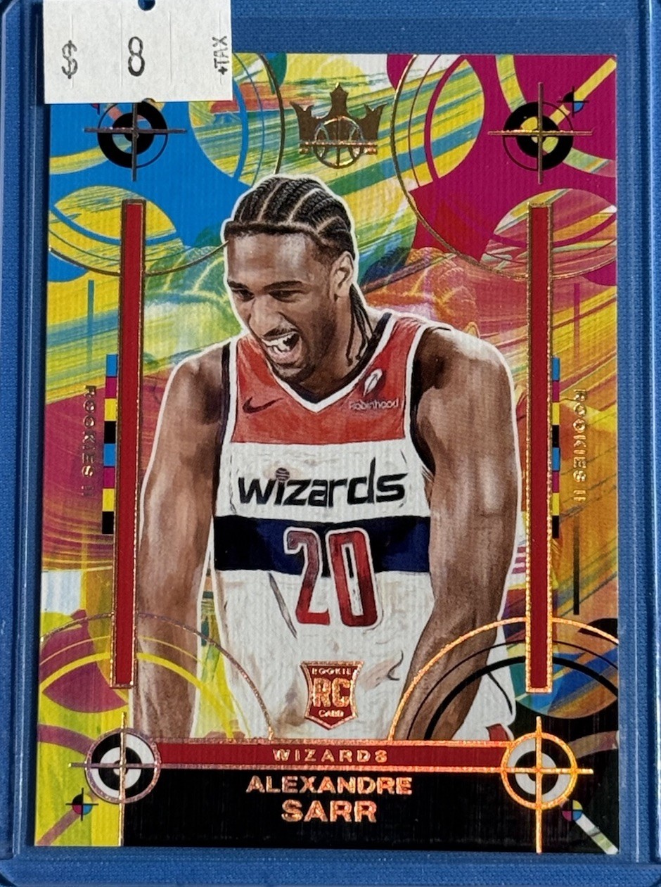 2024-25 Panini Court Kings - Rookies II Alexandre Sarr #162 (RC)