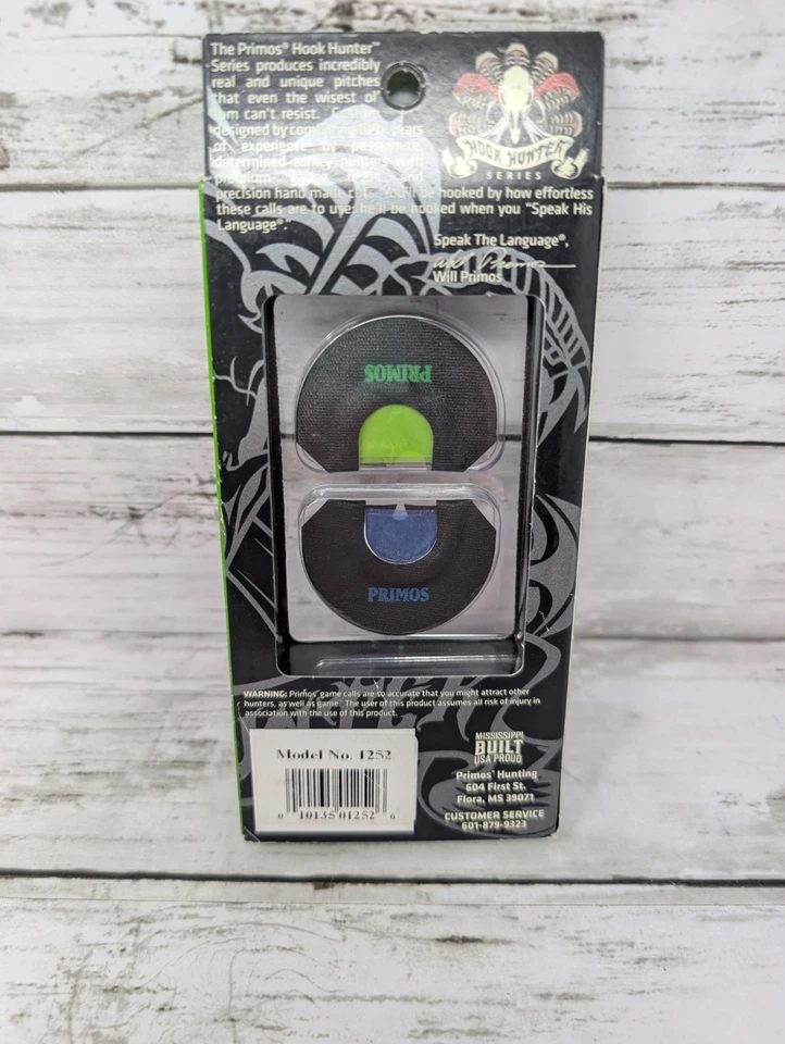 Primos Hunting Hook Hunter 2-Pak Turkey Mouth Calls - PS1252 - Image 2 of 2