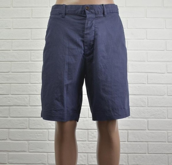 Men Polo Ralph Lauren Shorts Navy Cotton S #CHYB