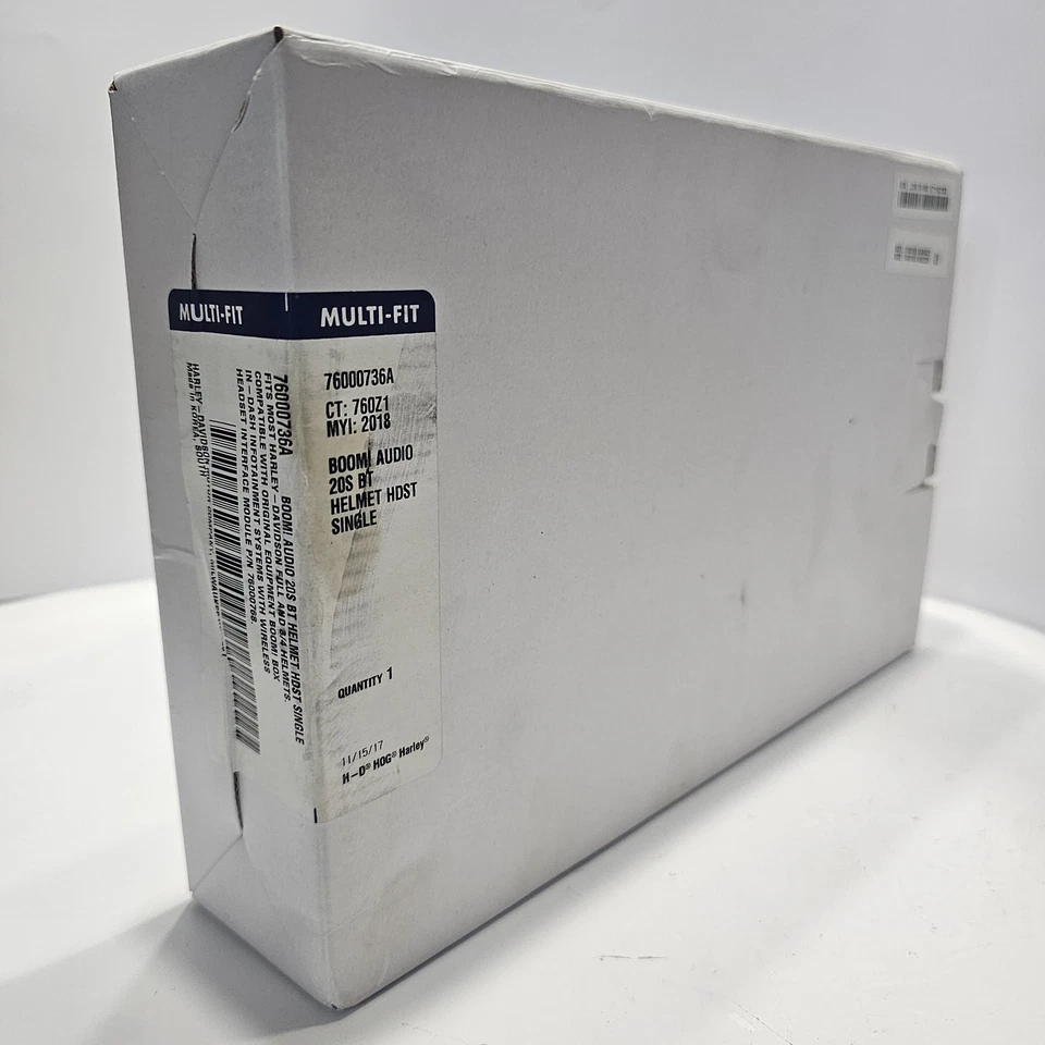 Harley Davidson oem Boom Audio Bluetooth Helmet Headset 20S EVO #76000736A - Image 2 of 4